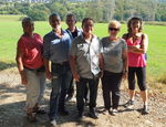 ZWAR-Gruppe bei Wanderung am Heckberg