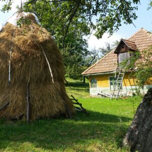Bauernhaus in den Karpaten