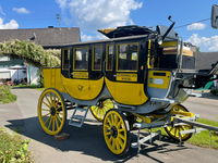 Historische Postkutsche