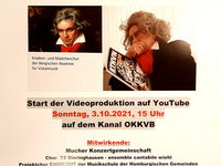 Plakat der Chorakademie 03.10.21