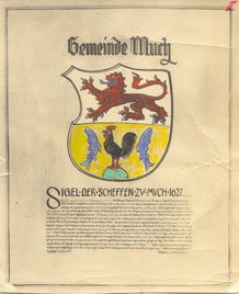 Wappen der Gemeinde Much
