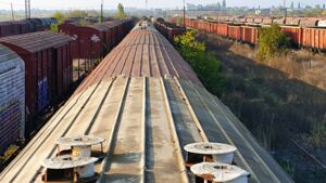Friedhof der Eisenbahnwagons