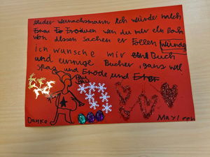 Brief an den Weihnachtsmann