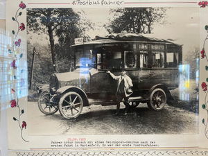Historisches Postfoto