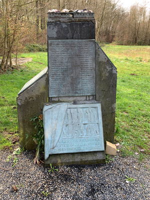 Gedenkstele Walkweiher